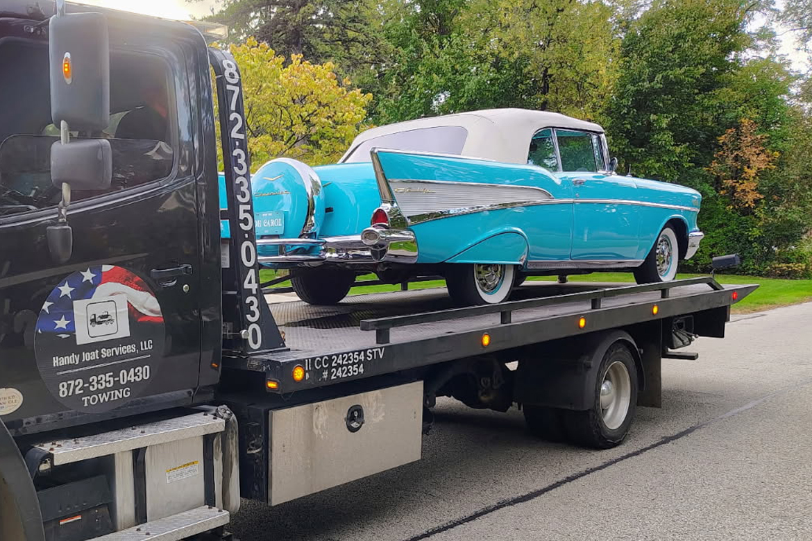 Classic 1957 Chevy Bel Air Transport