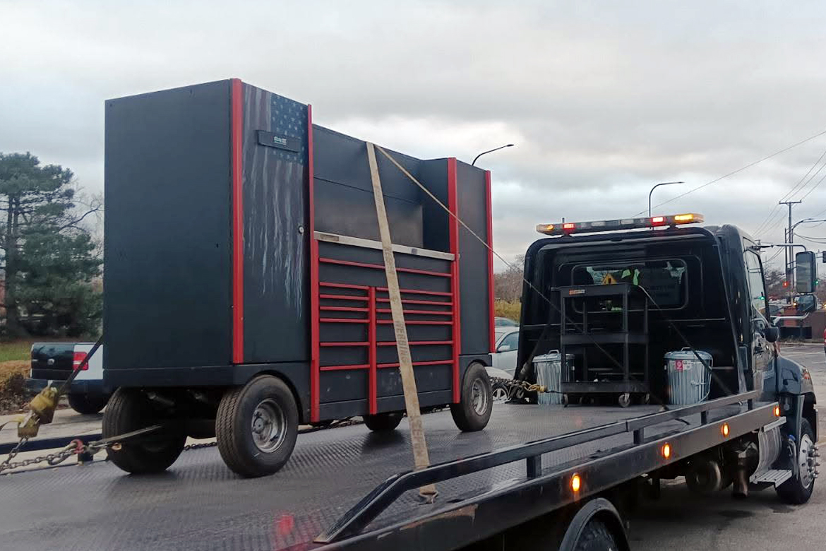 Specialty Cargo and Heavy Tool Vault Equipment Transport